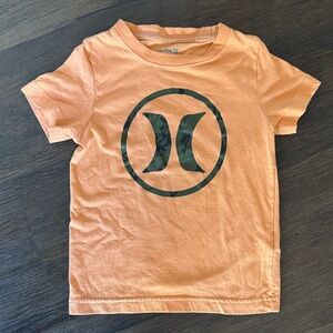 Hurley Kids Peach Camouflage Logo Tee